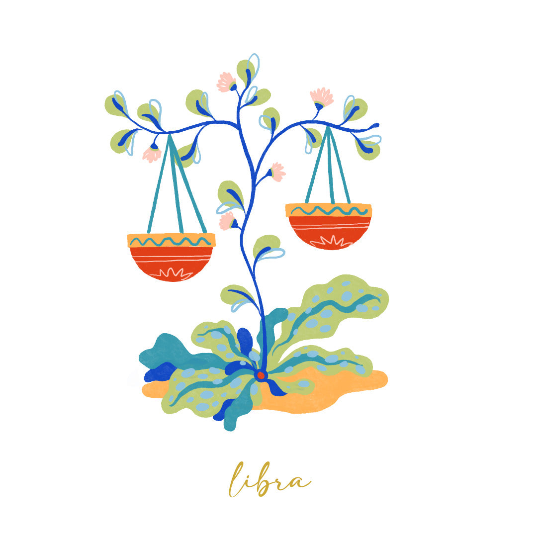 Cup with Saucer/Lid - Libra
