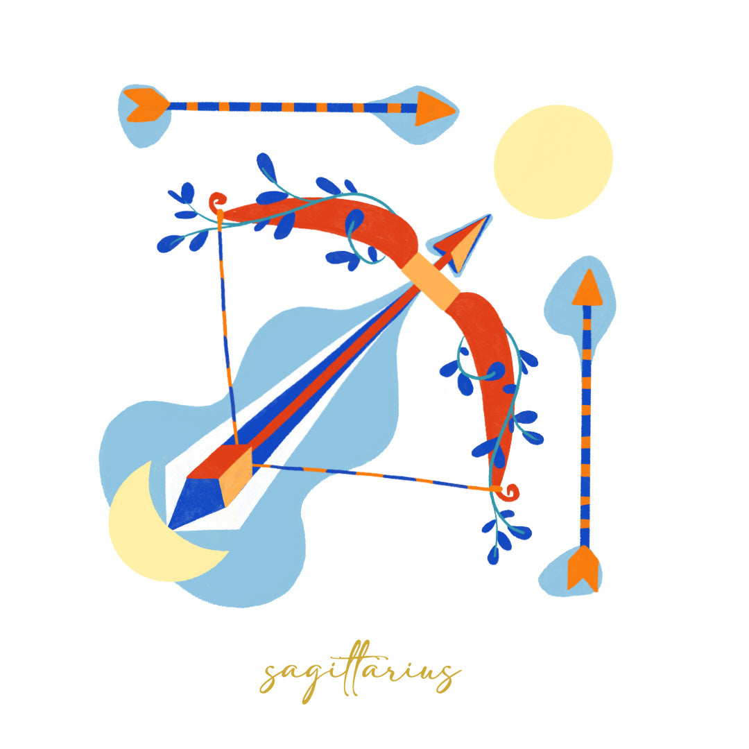 Svuotatasche Quadrato - Sagittario