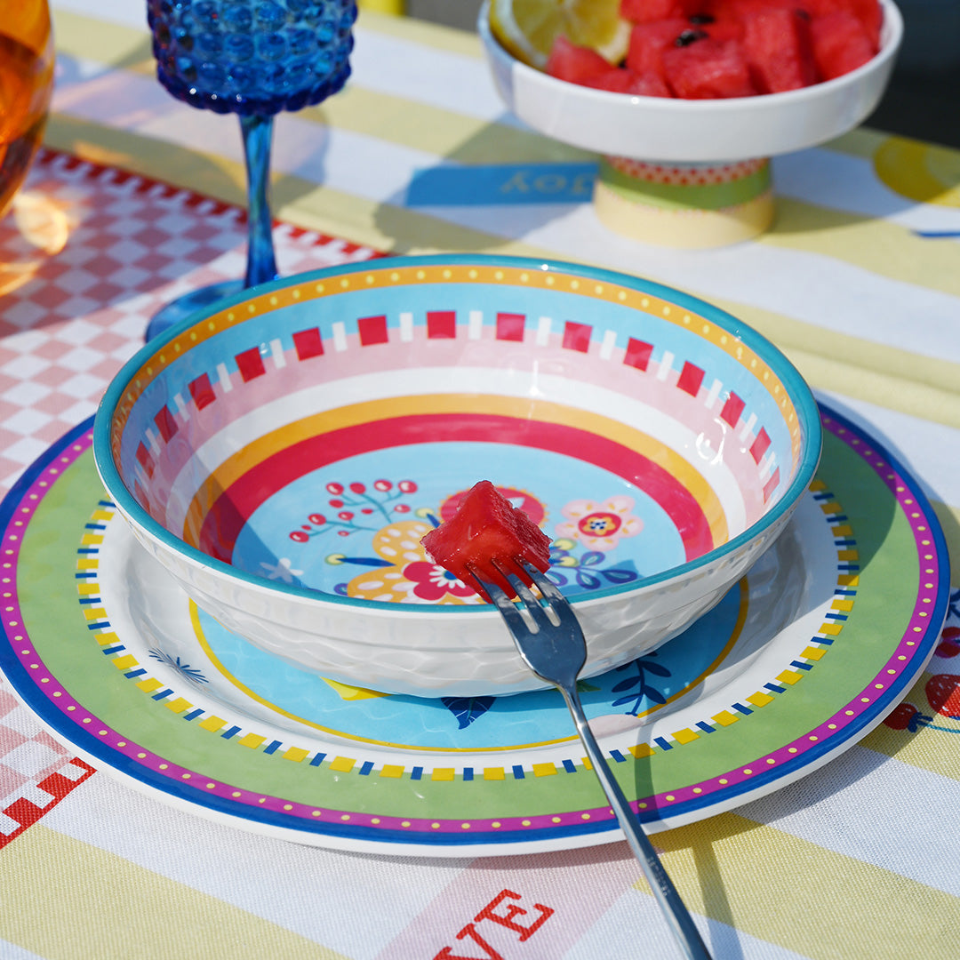 Set of 6 soup plates - Mamma Mia