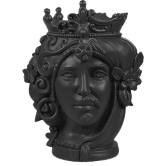 Testa Matta Coppia - Nero