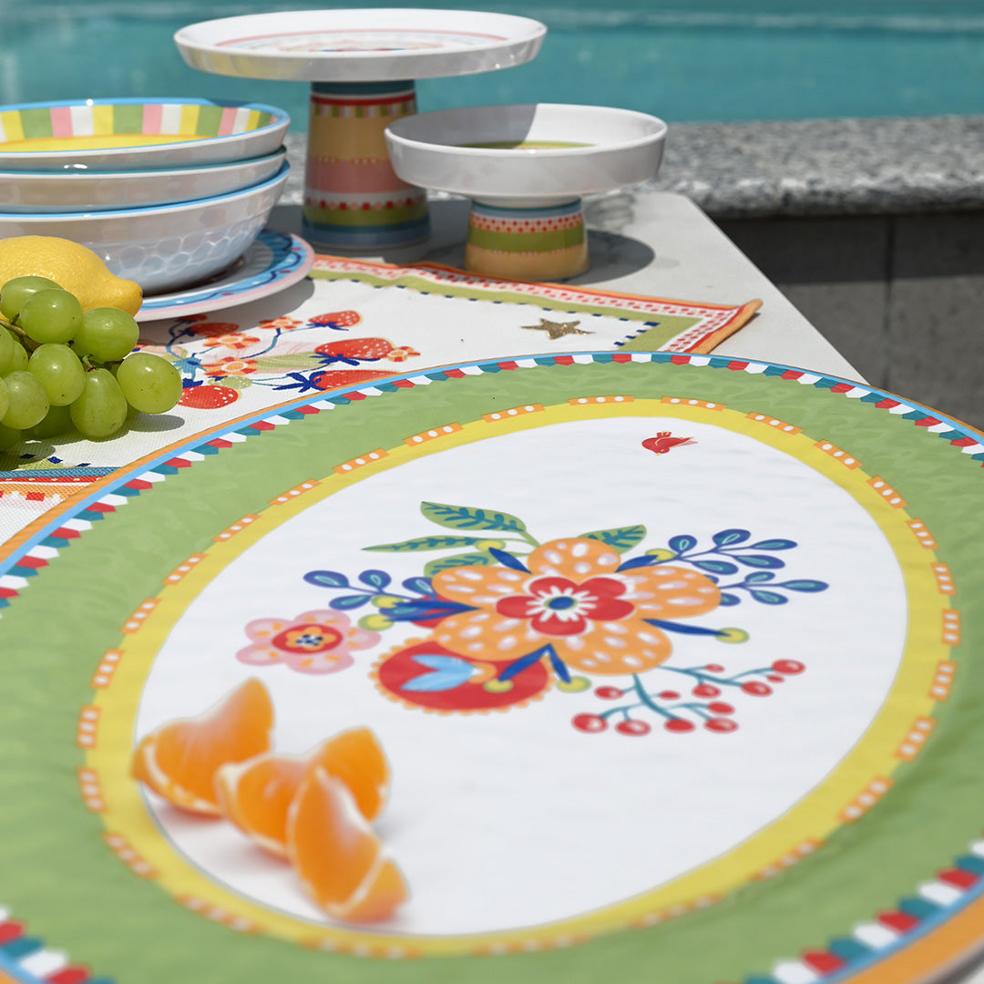 Piatto a servire ovale - Mamma Mia