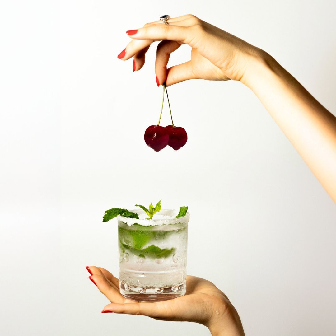 Set of 6 Transparent Water Glasses - Crystal Touch