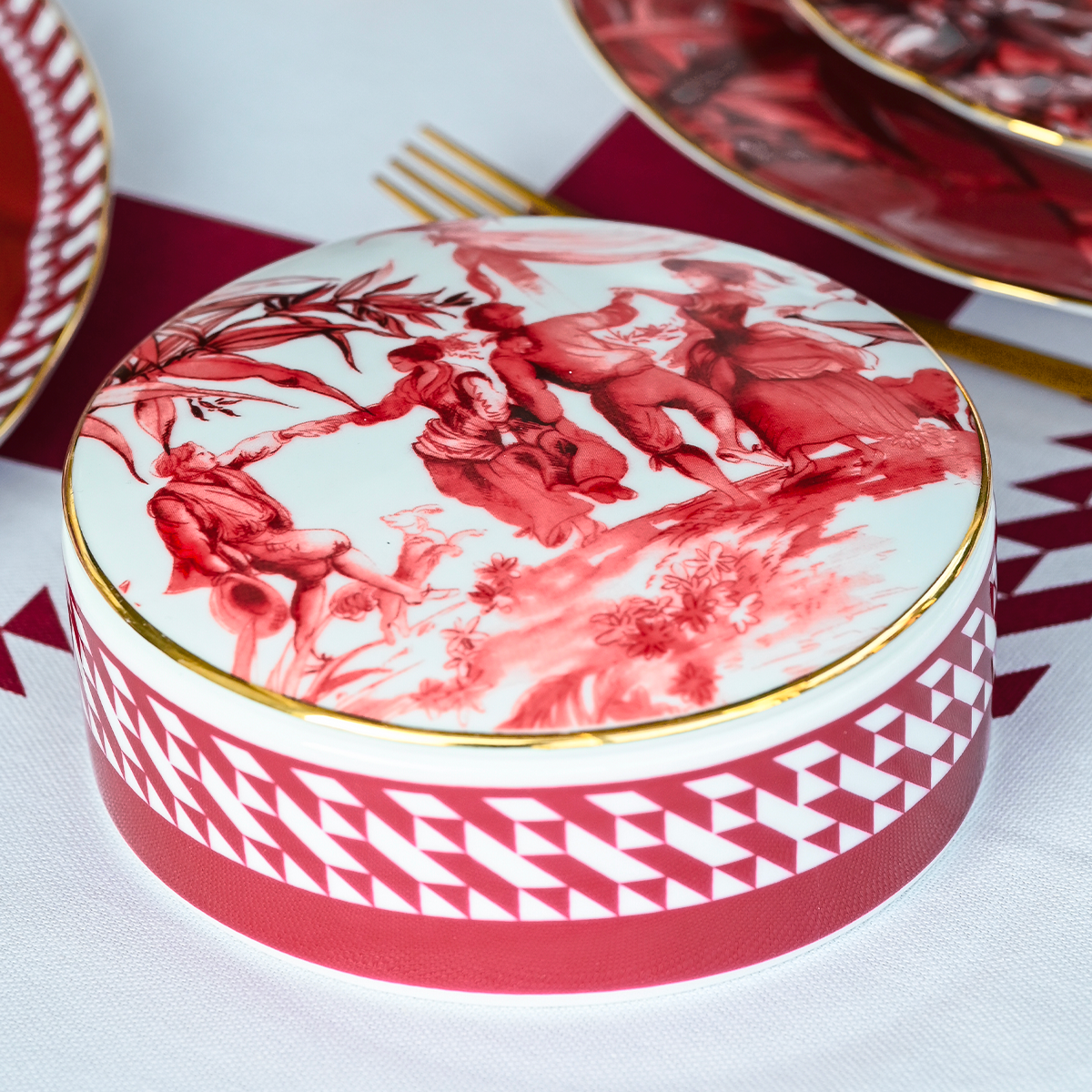 Round Box - Le Rouge