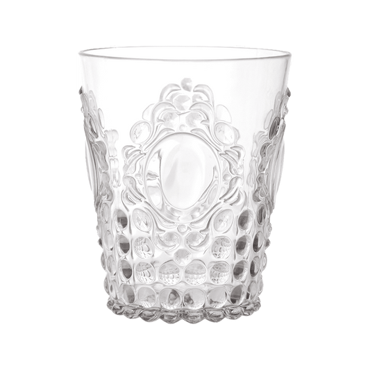 Set of 6 Water Glasses - Baroque & Rock