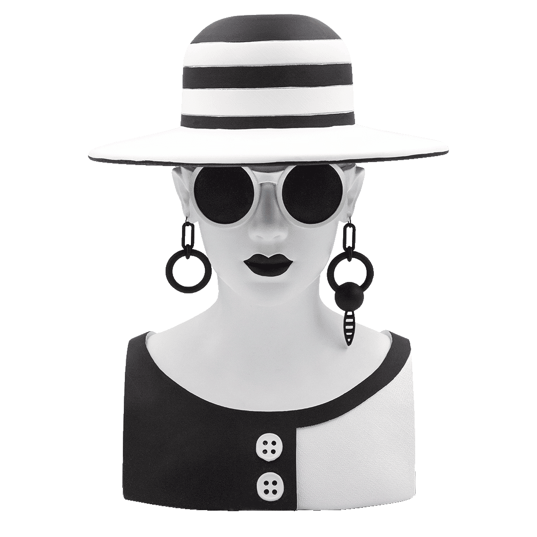 Testa Decorativa Mrs White - Gli Inseparabili