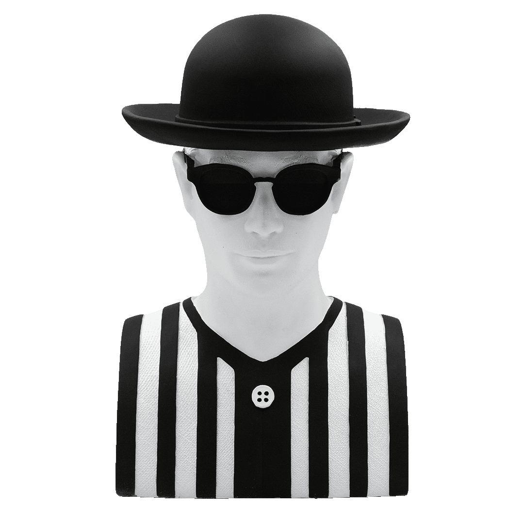Testa Decorativa Mr Black - Gli Inseparabili