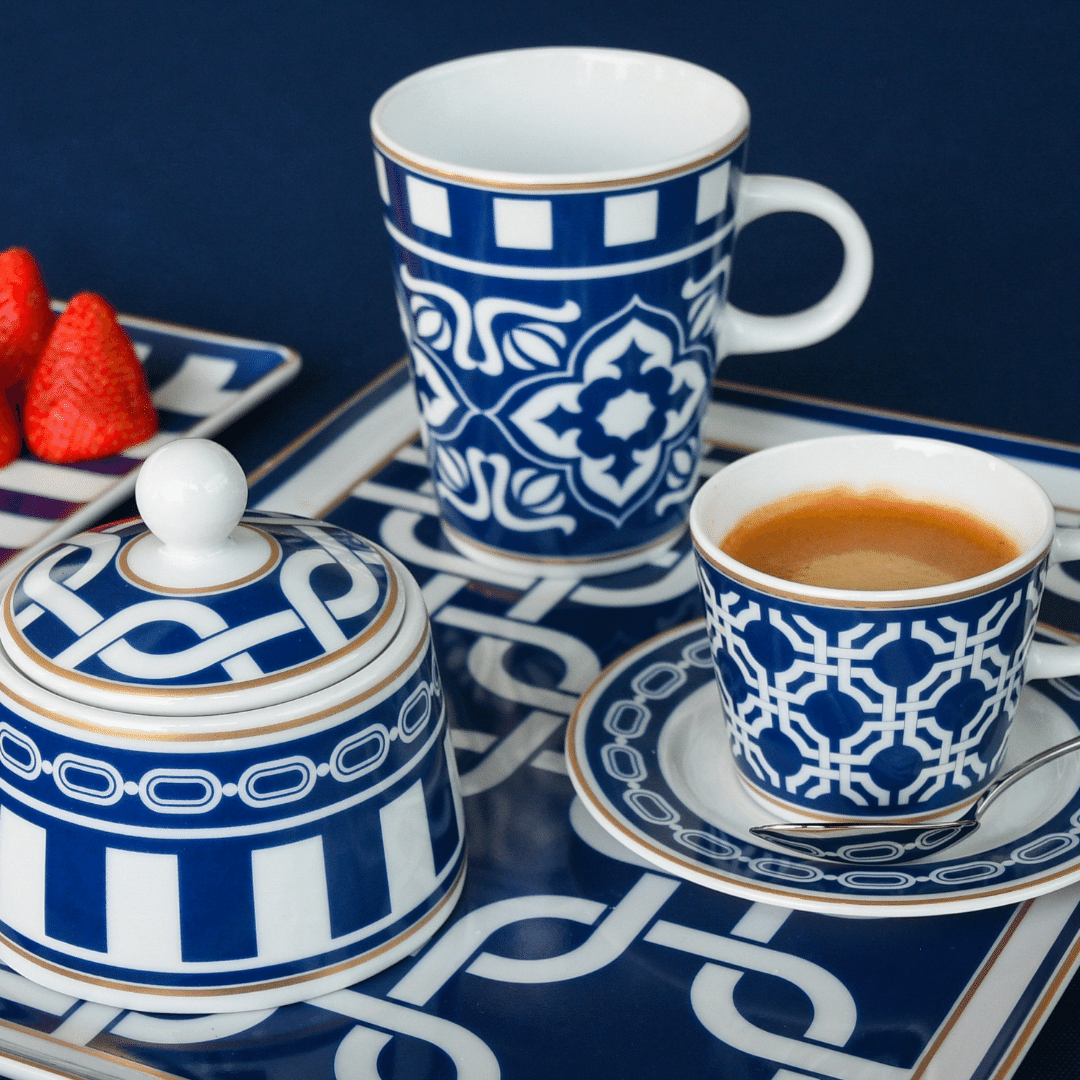 Set of 2 Coffee Cups - Infinity