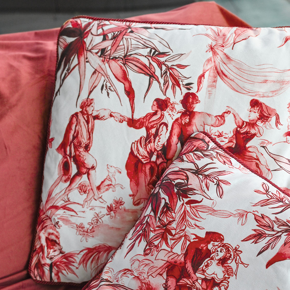 Cushion 60cm - Le Rouge