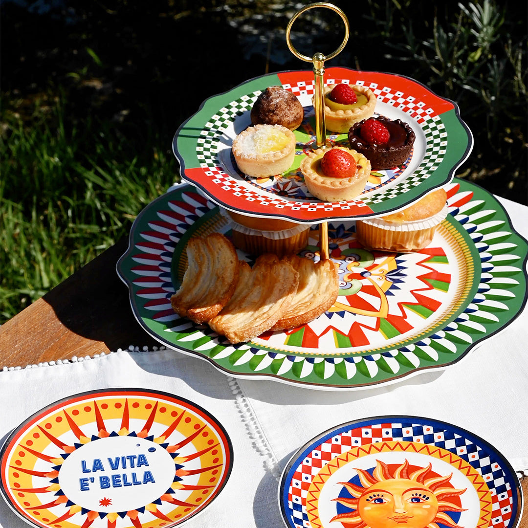 Cake Plate - Mamma Mia