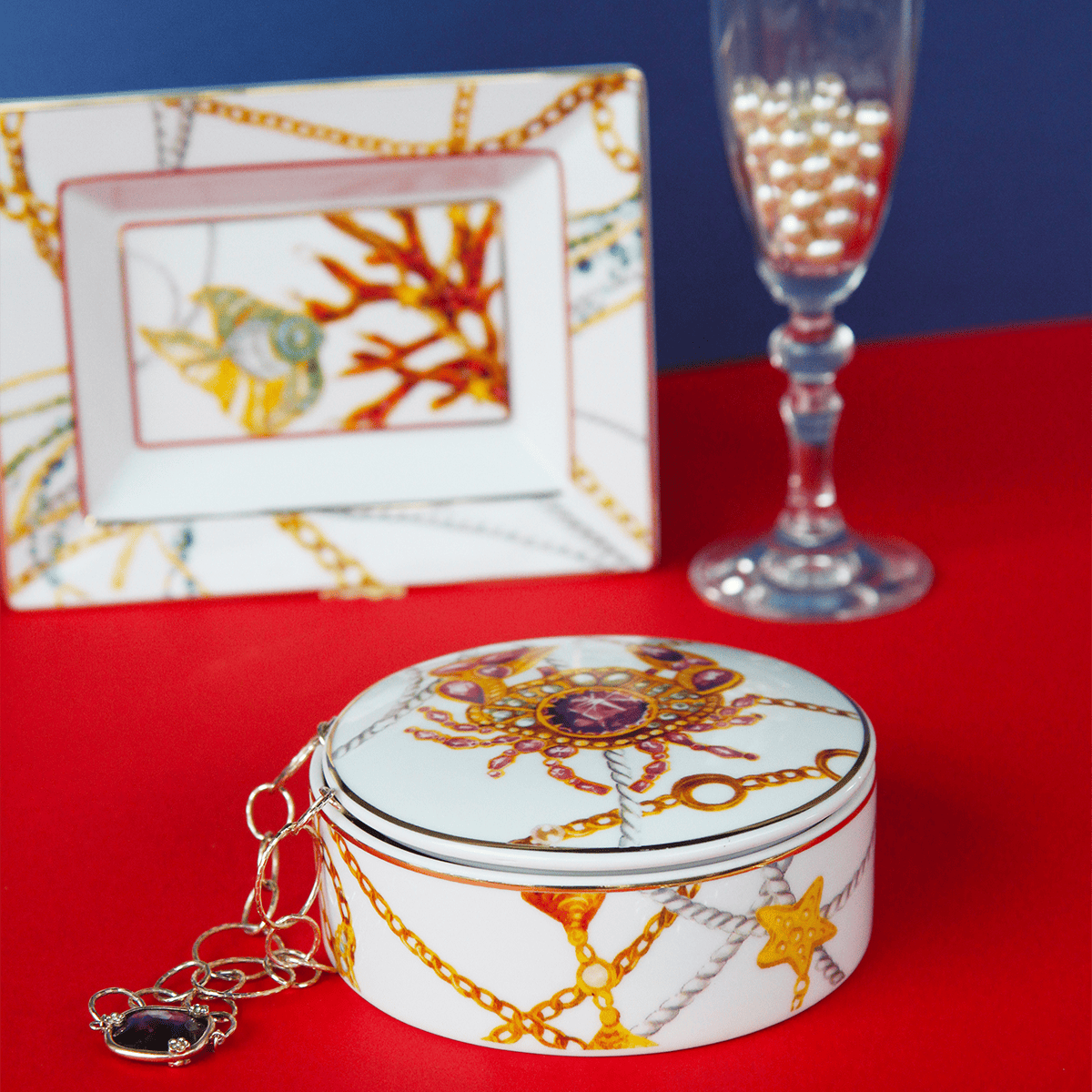 Rectangular coin tray - Portofino