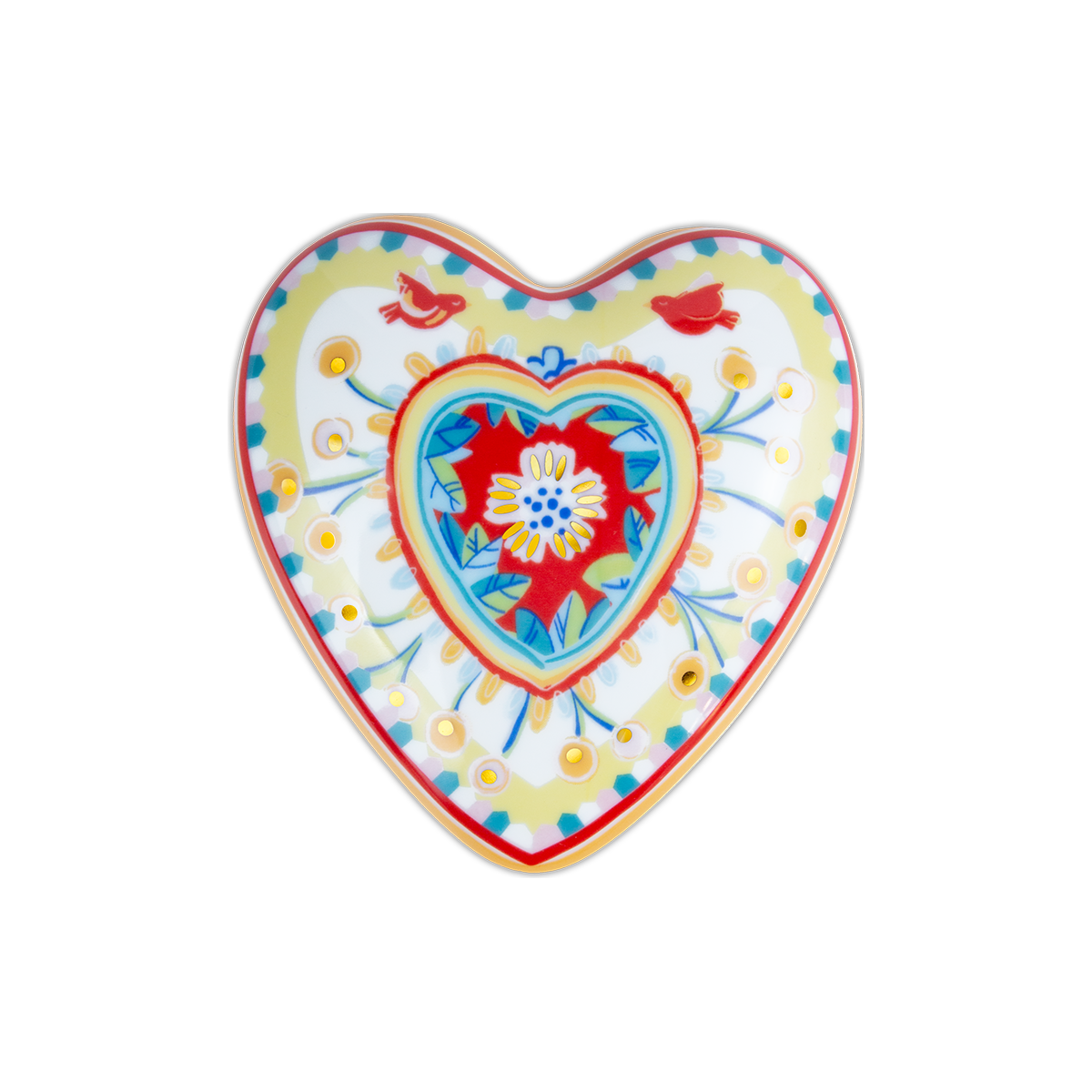 Cuore Grande in Porcellana - Mamma Mia