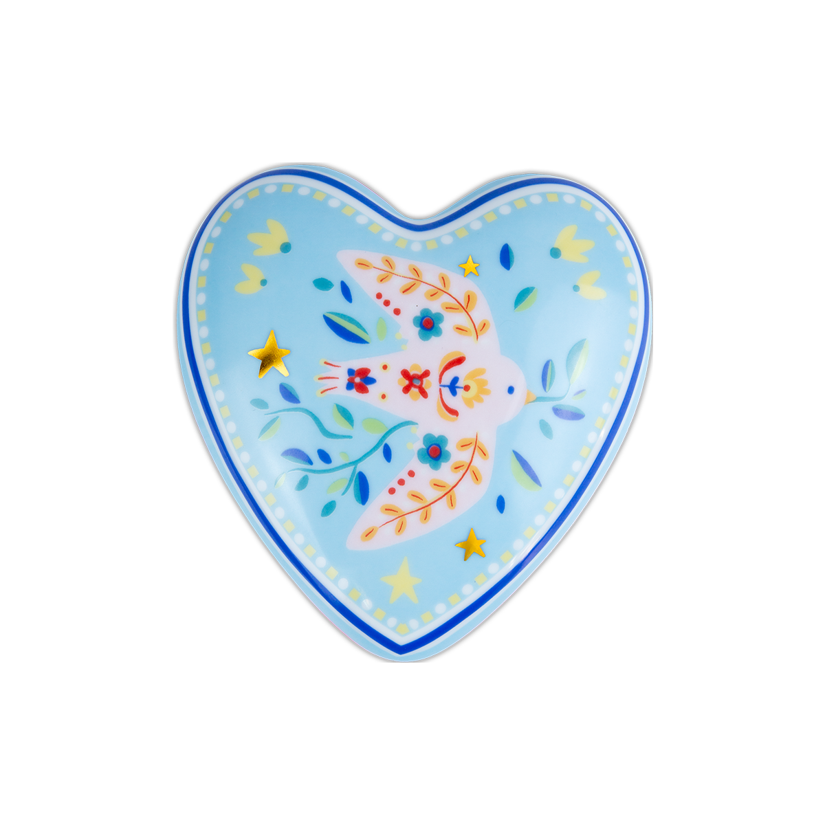 Cuore Grande in Porcellana - Mamma Mia