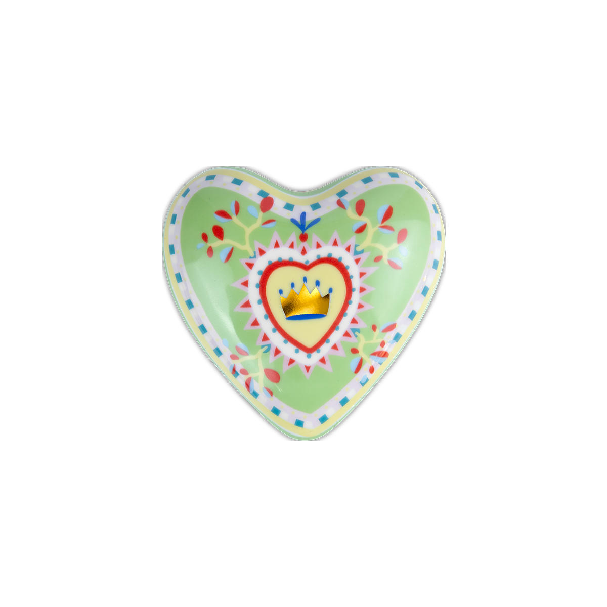 Cuore Piccolo in Porcellana - Mamma Mia