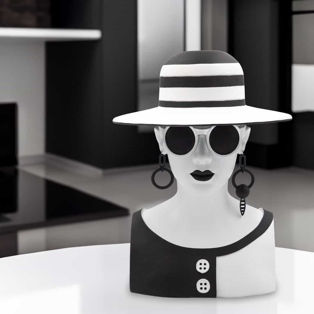 Testa Decorativa Mrs White - Gli Inseparabili
