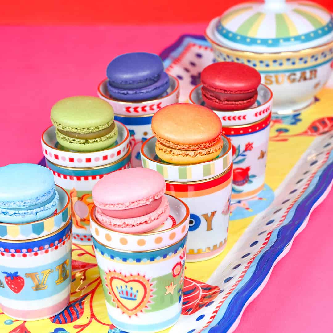 Set of 6 Espresso Cups - Mamma Mia