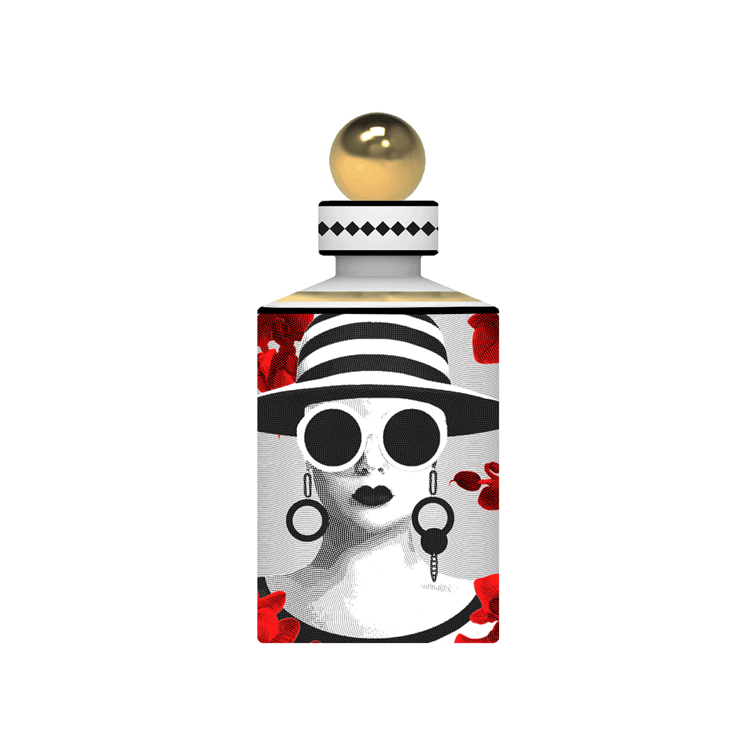 Bottiglia con sfera maxi Mrs. White - Gli Inseparabili
