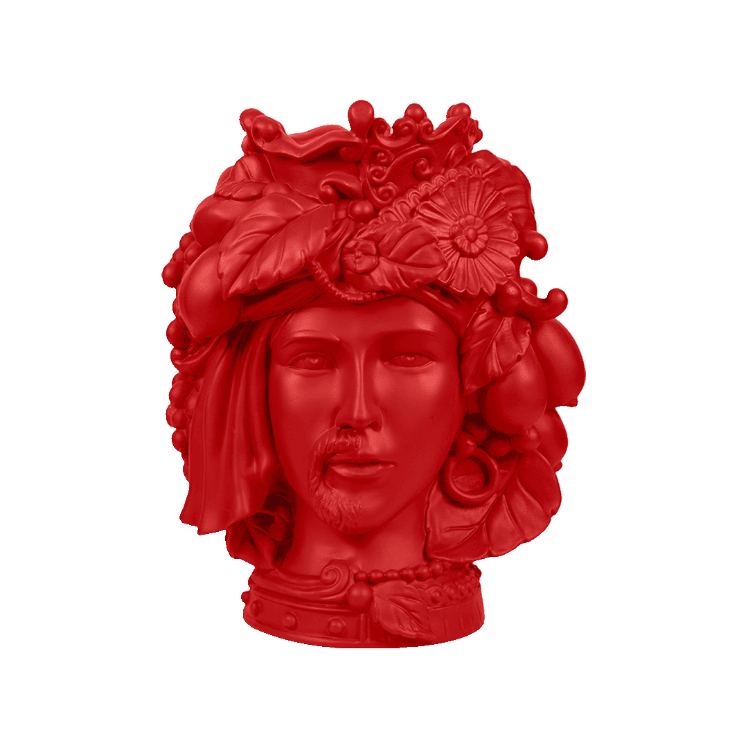 Testa Matta Coppia - Rosso