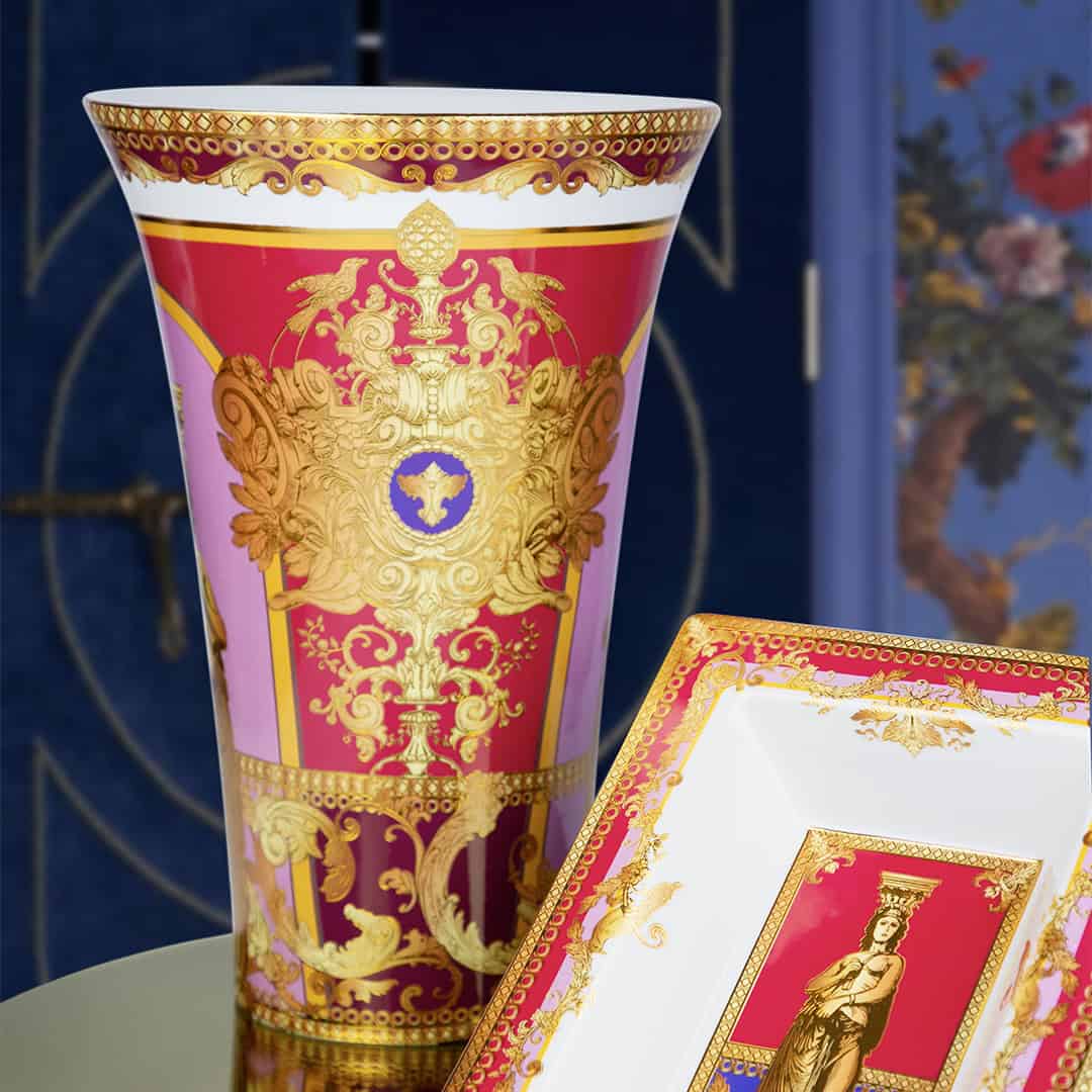 Vaso in porcellana - Minerva