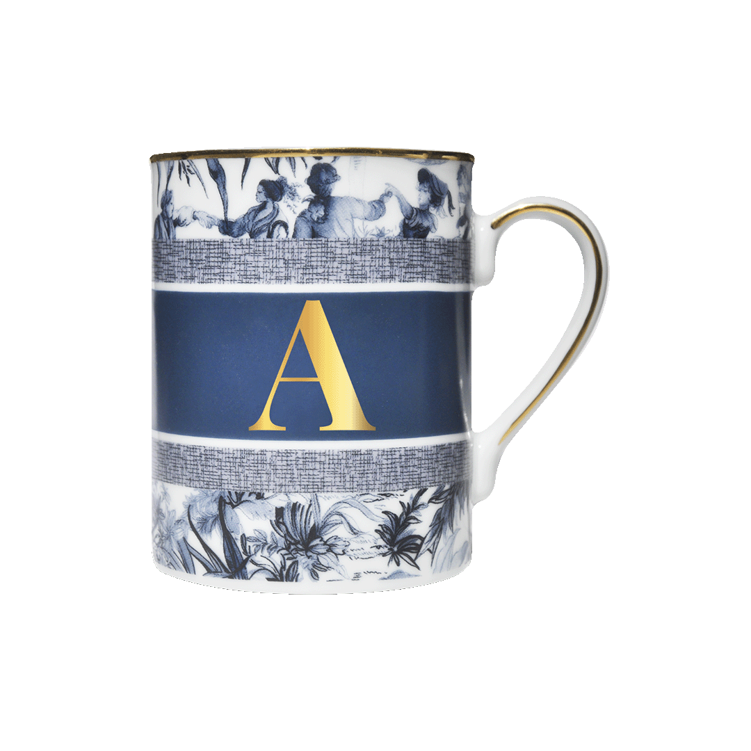 Mug with Letter - Alphabet