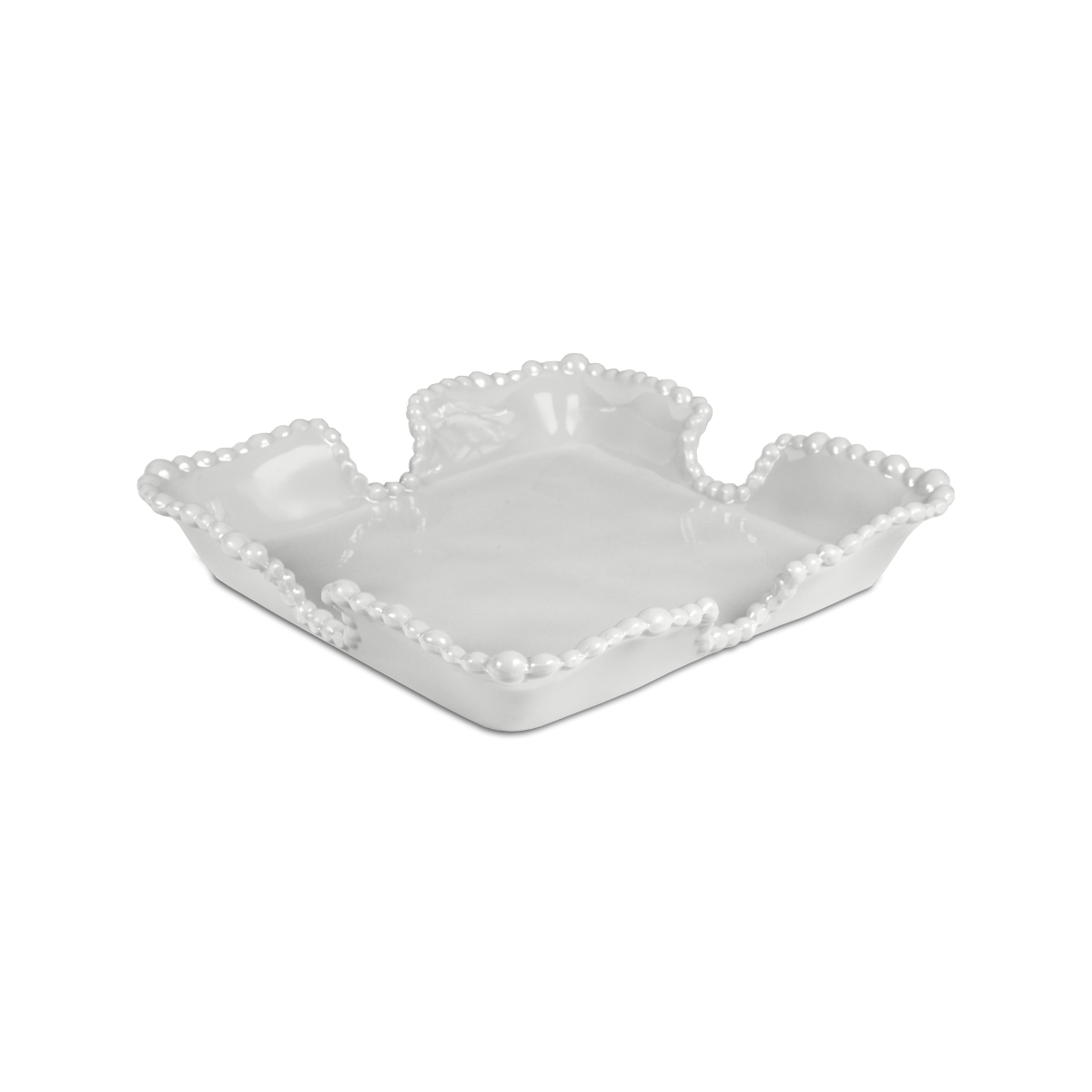White Napkin Holder - Joke
