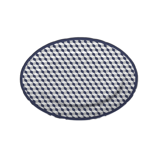 Oval Plate - Versailles