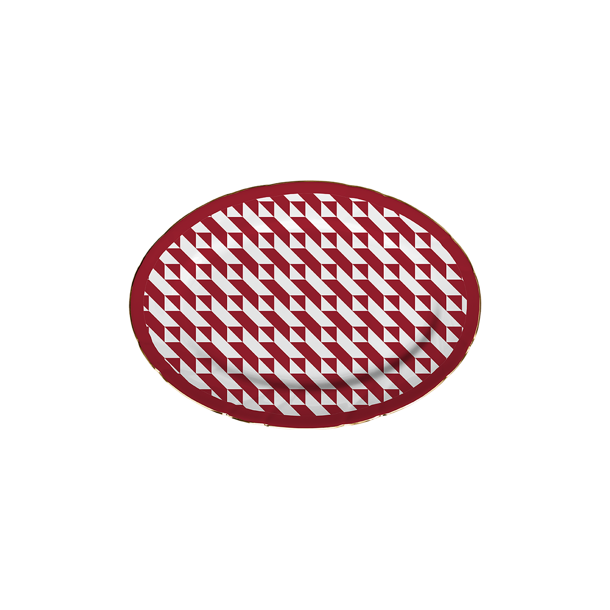 Piatto Ovale Piccolo - Le Rouge