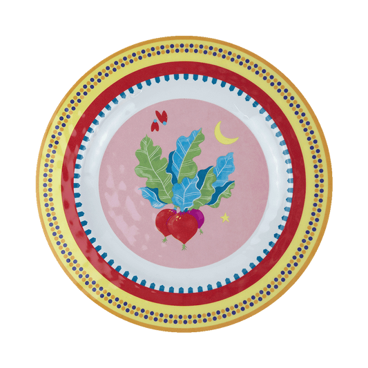 Set of 6 dinner plates - Mamma Mia