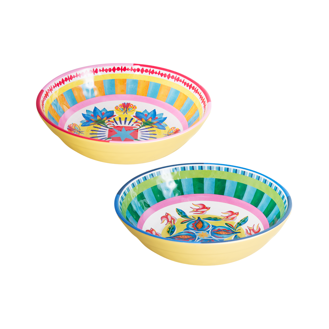 Set of 6 soup plates - Mamma Mia