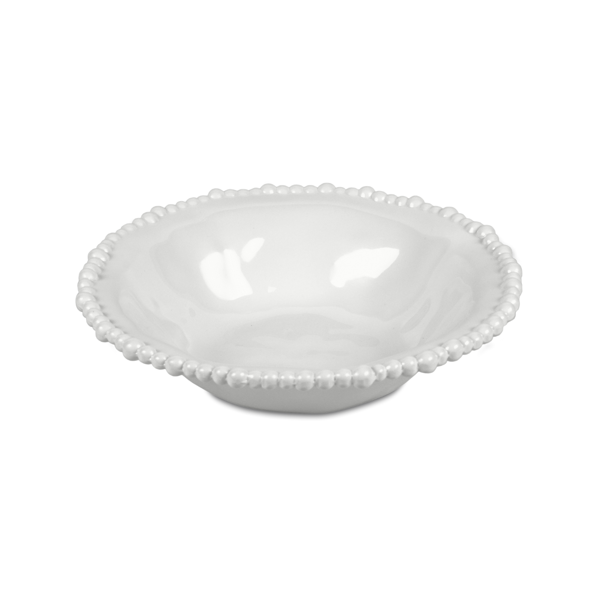 Set of 6 White Deep Plates - Joke