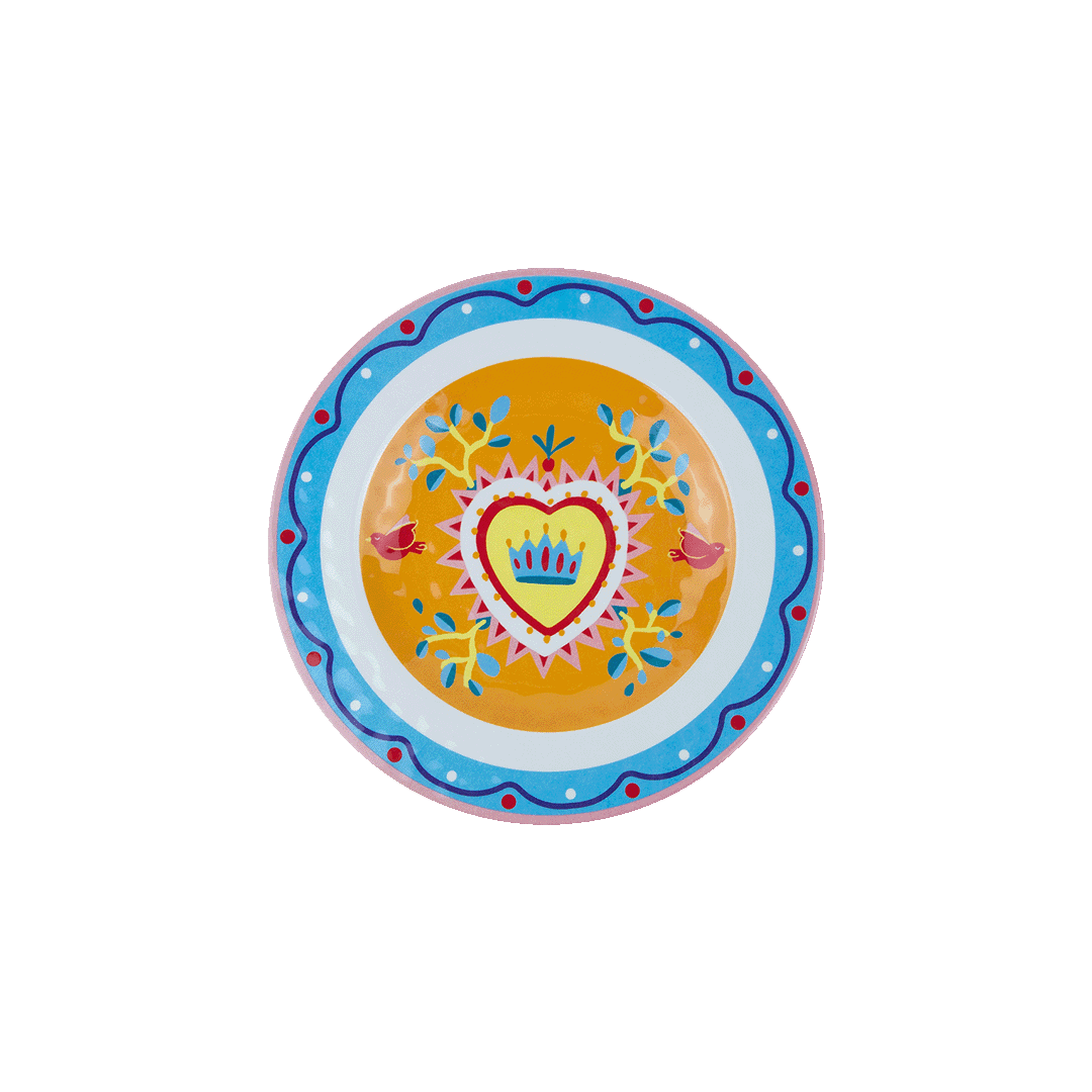 Set of 6 Dessert Plates - Mamma Mia