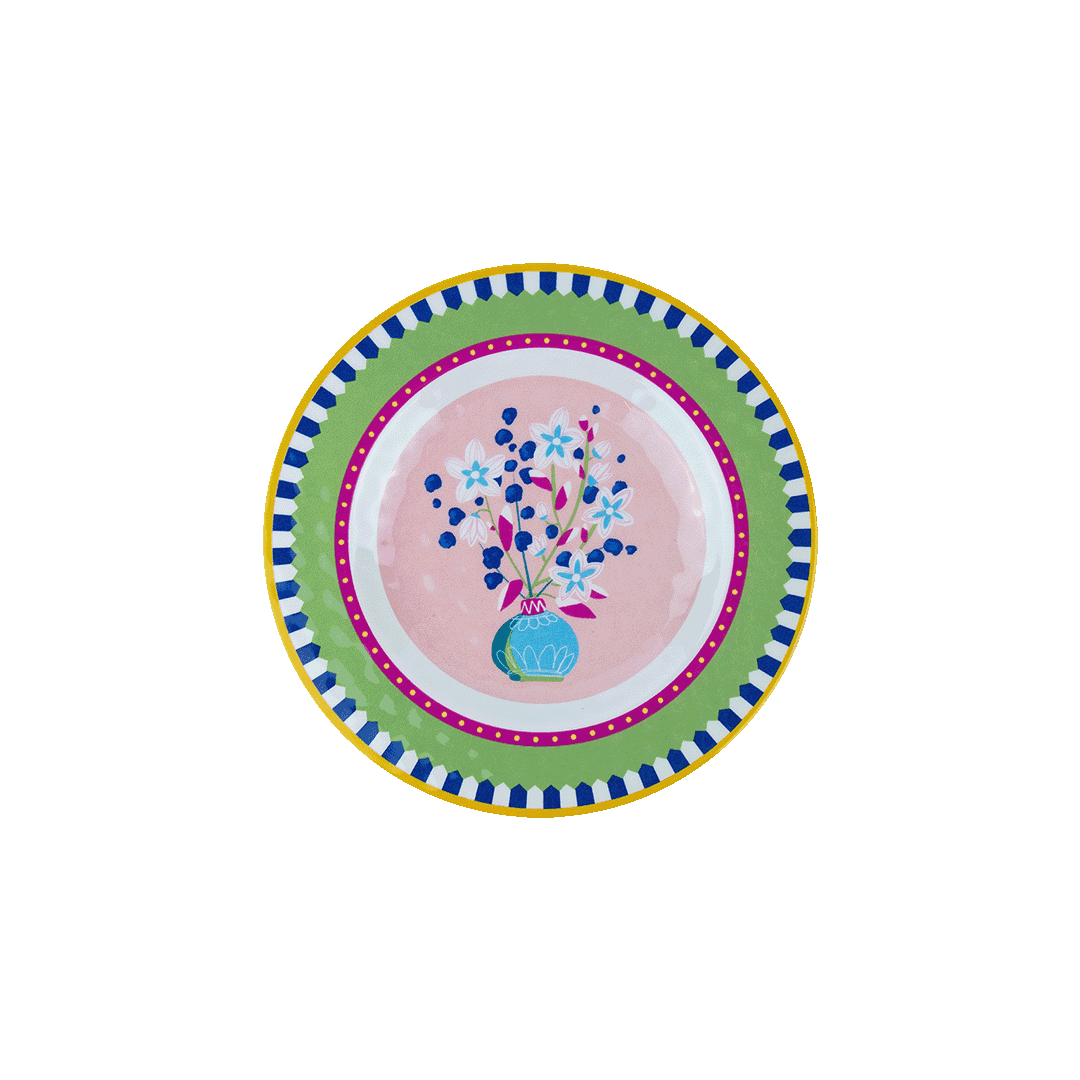 Set of 6 Dessert Plates - Mamma Mia