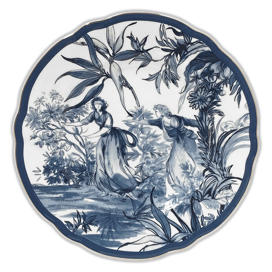 Set of 6 dinner plates - Versailles