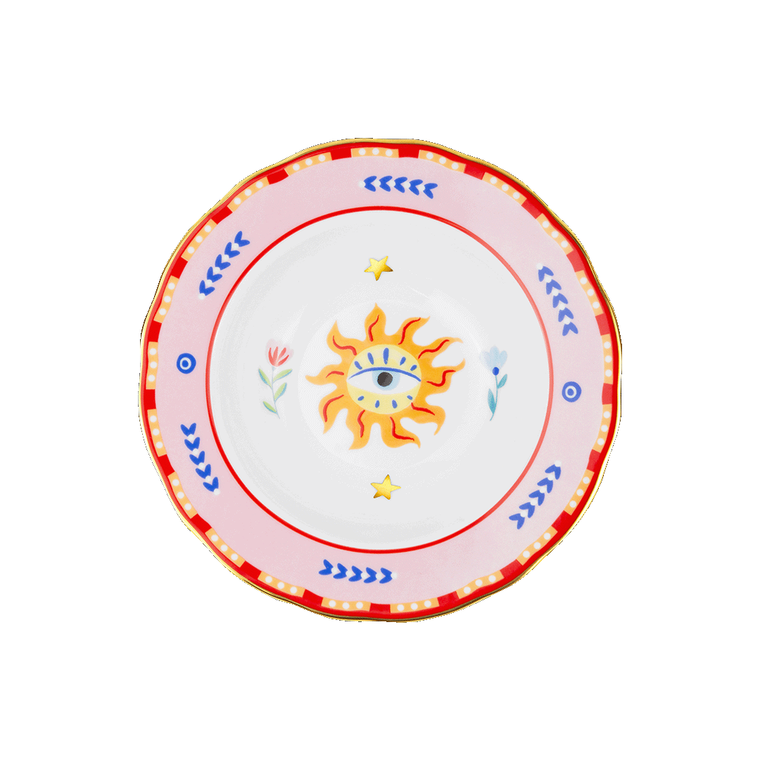 Piatto Fondo Porcellana - Mamma Mia
