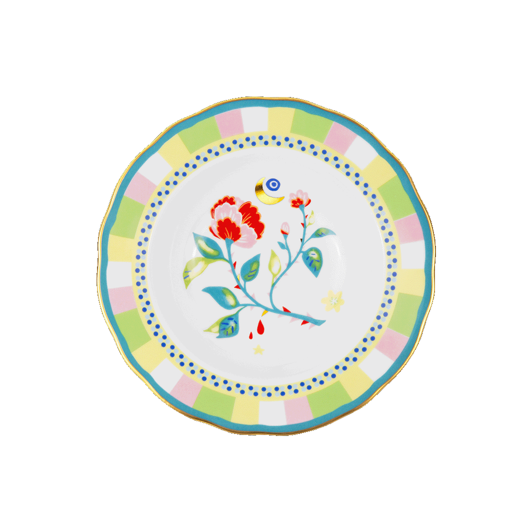 Piatto Fondo Porcellana - Mamma Mia