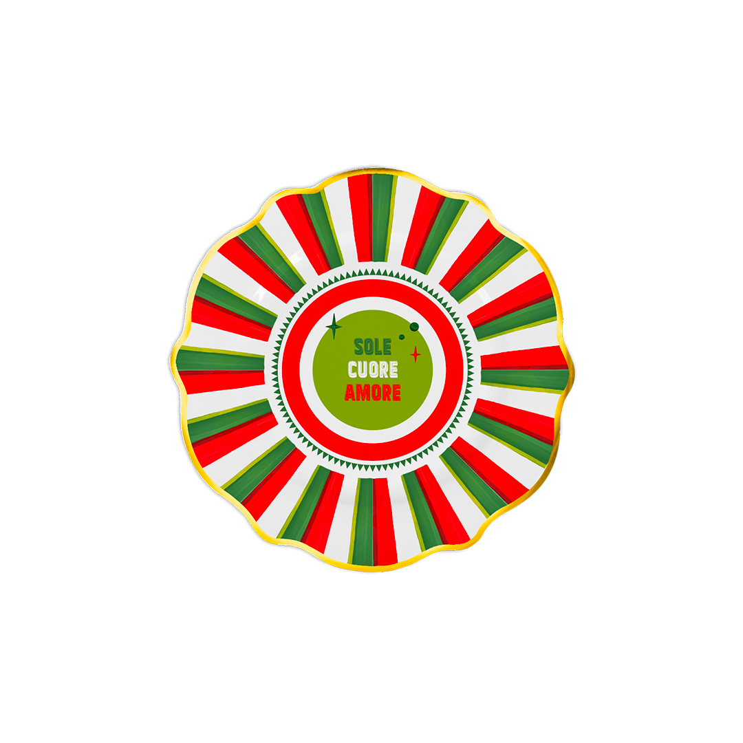 Set 6 Piatti Frutta - Dolce Vita