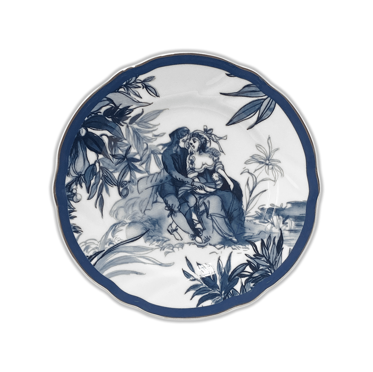 Set of 6 Dessert Plates - Versailles