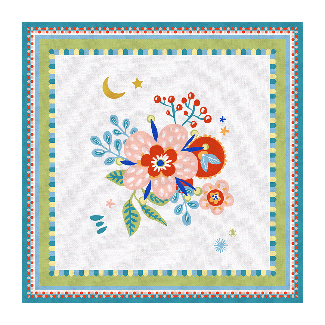 Square Stain Resistant Placemat - Mamma Mia