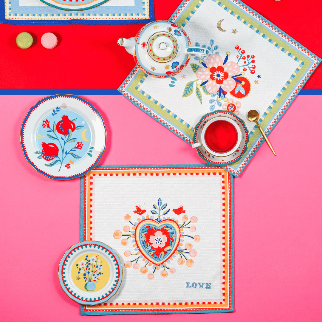 Square Stain Resistant Placemat - Mamma Mia