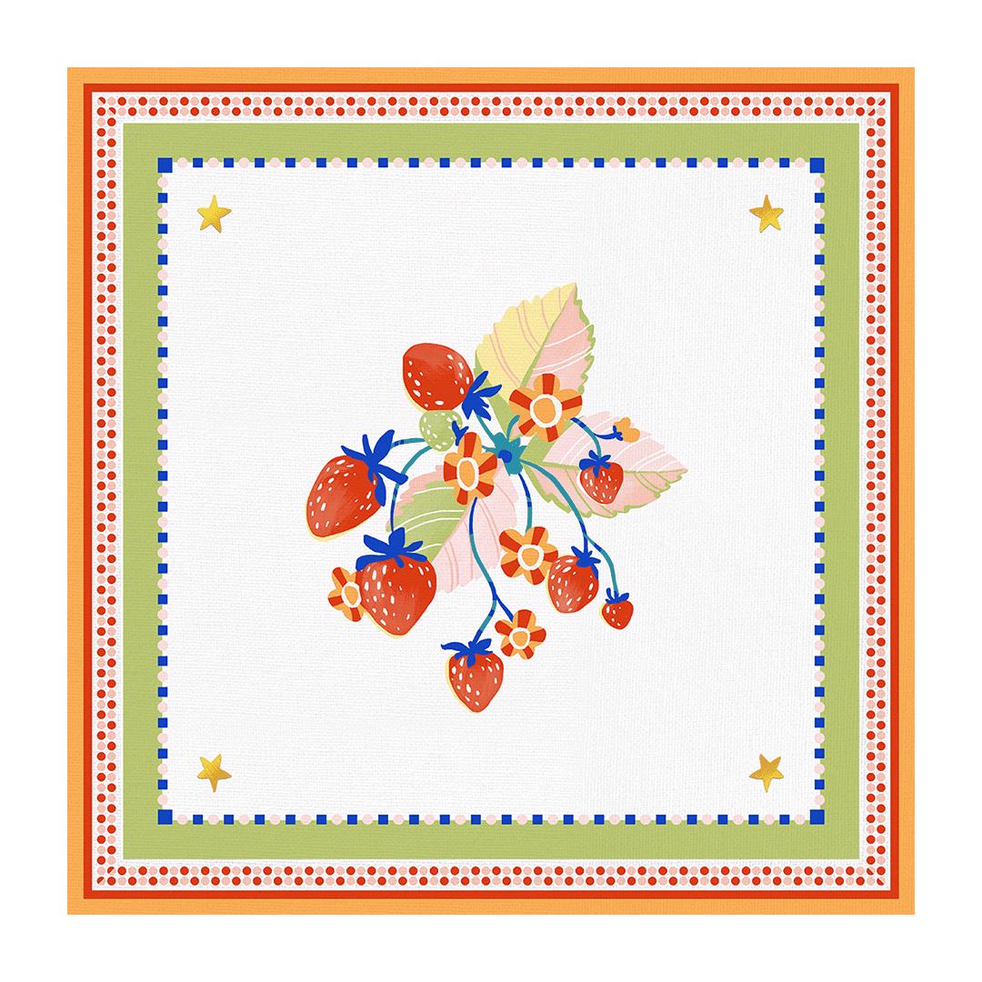 Square Stain Resistant Placemat - Mamma Mia