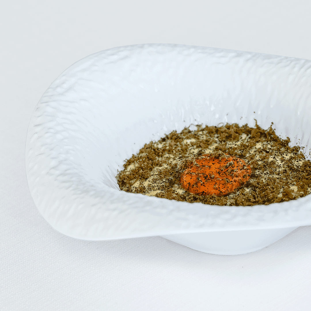 Open Rim Salad Bowl - Moon