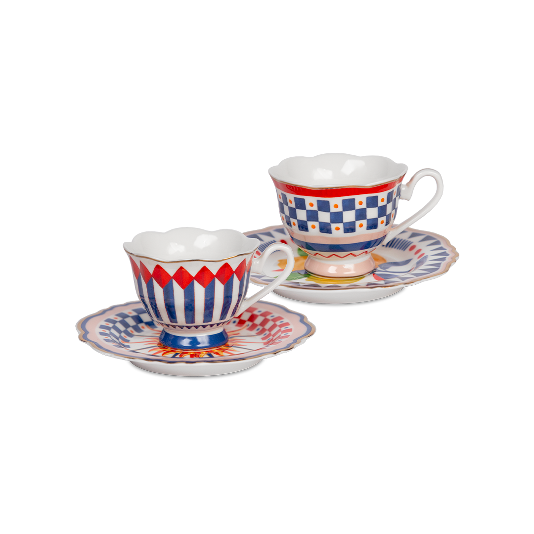 Set of 2 Coffee Cups - Mamma Mia