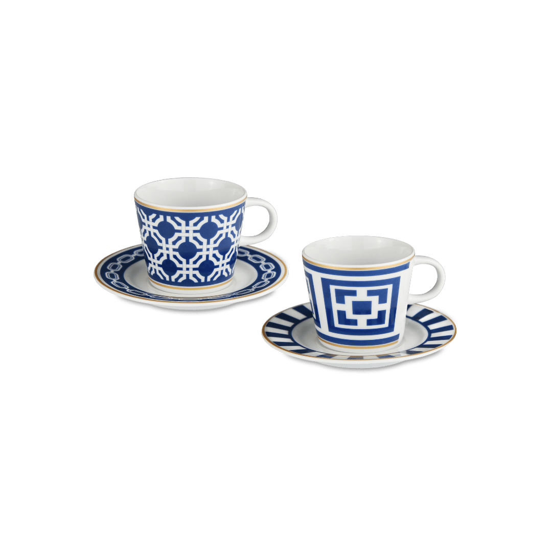 Set of 2 Coffee Cups - Infinity