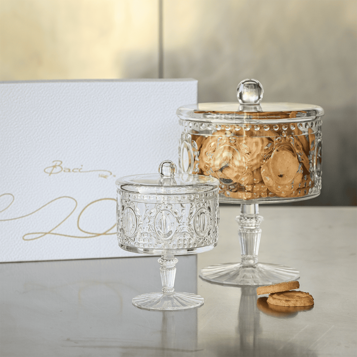 Cookie Jar + Mini Cookie Jar Set - Baroque & Rock Anniversary