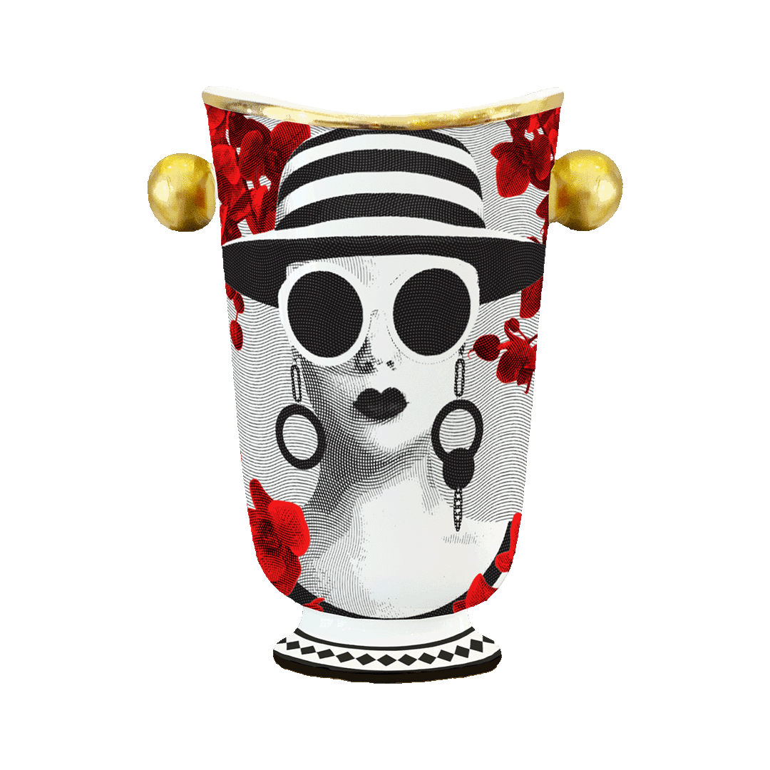 Vaso con manici Mrs. White - Gli Inseparabili