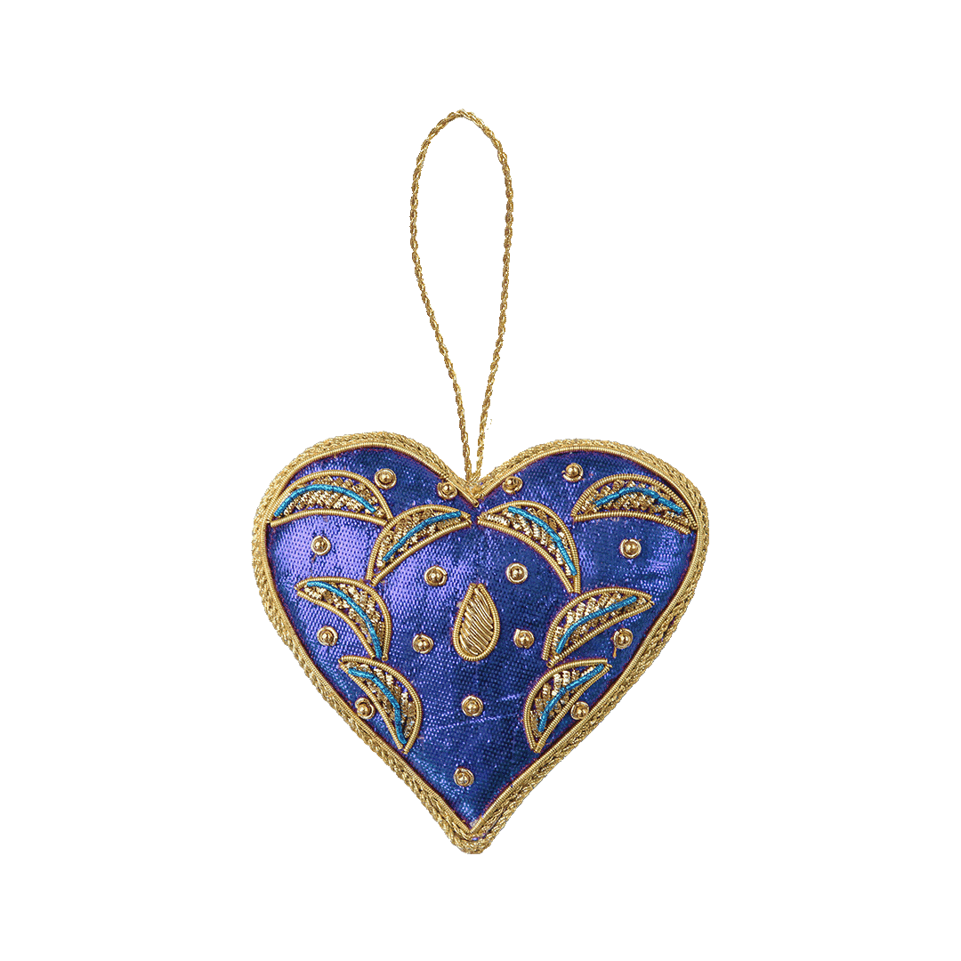 Decorazione Cuore Blu