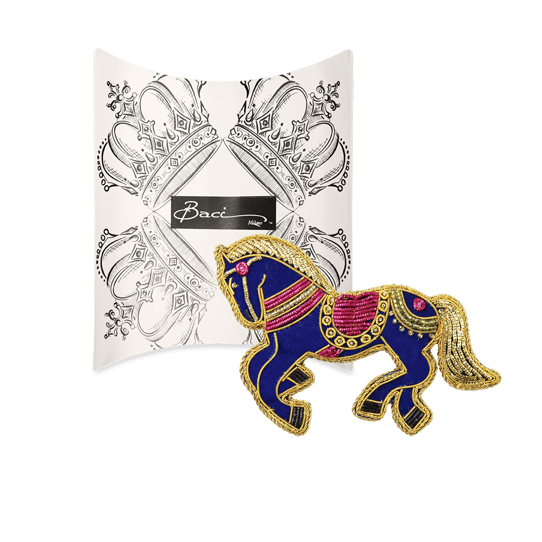 Seahorse napkin ring
