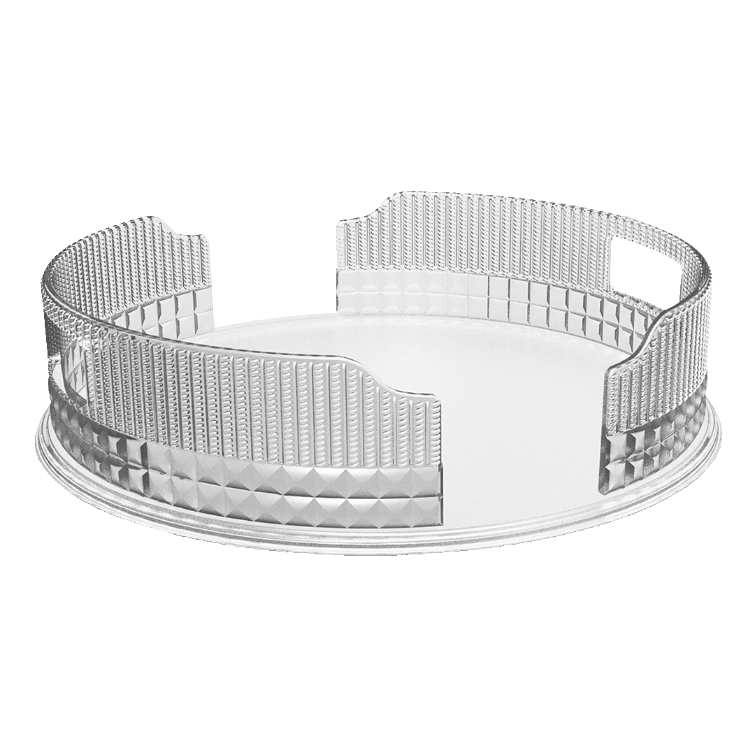 Transparent Plate Holder - Chic & Zen
