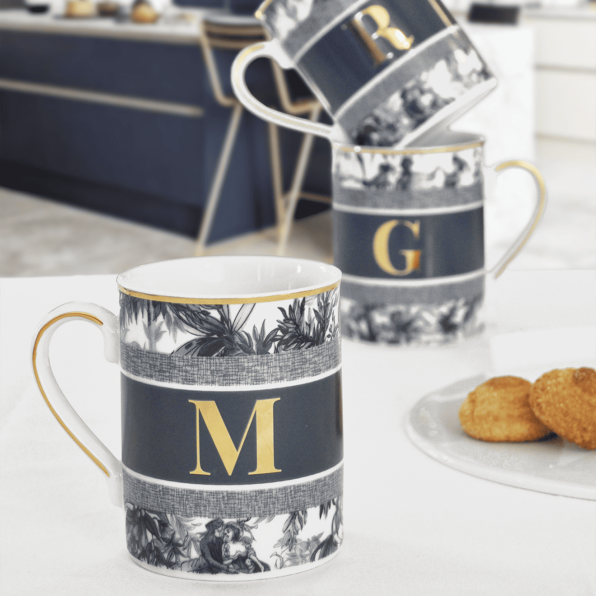 Mug with Letter - Alphabet