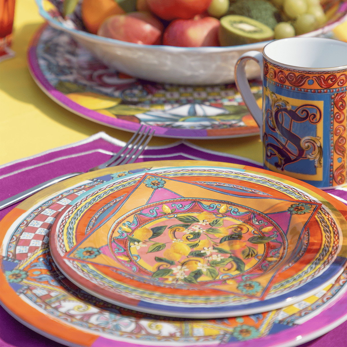 Set 6 Piatti Dessert - Ortigia