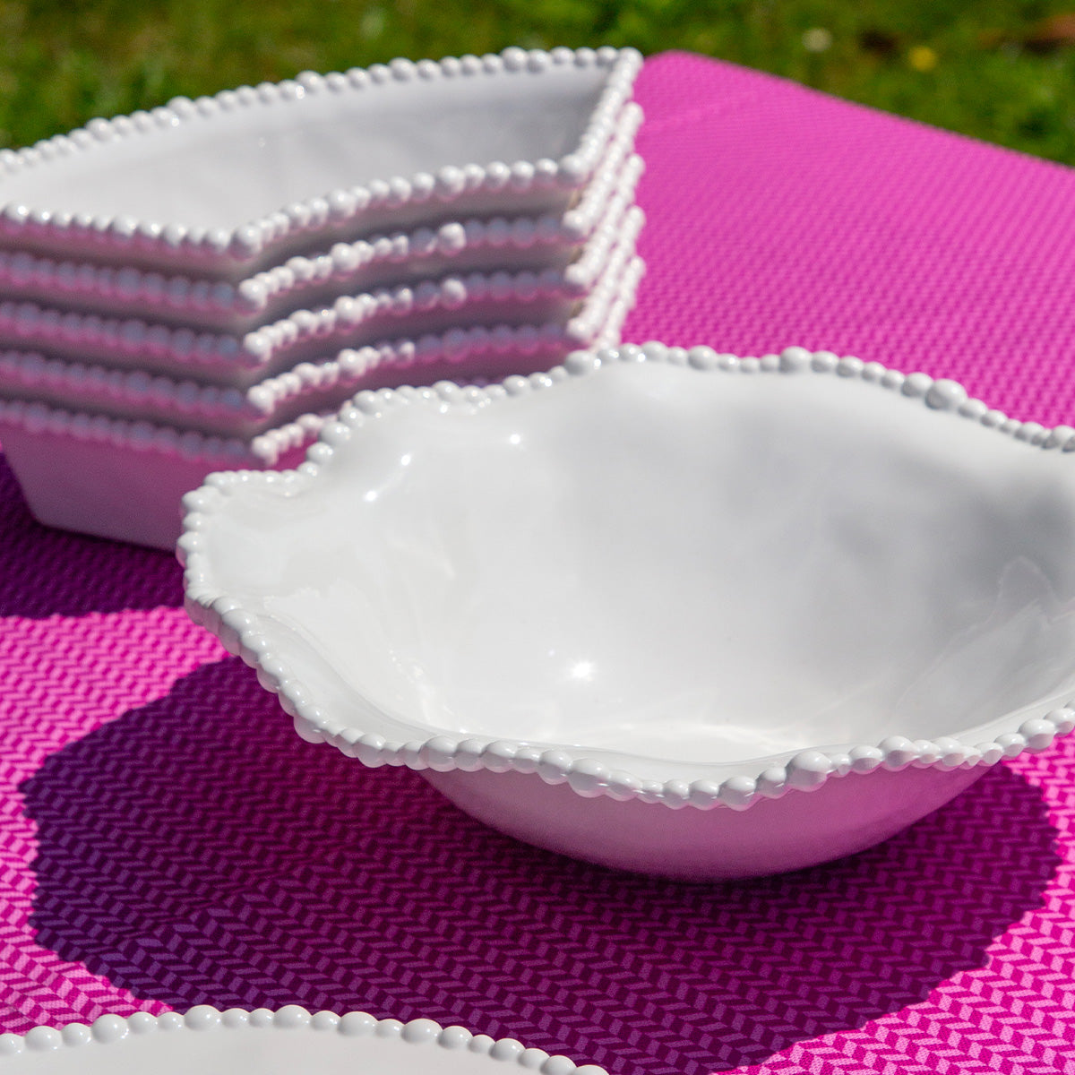 White Salad Bowl - Joke